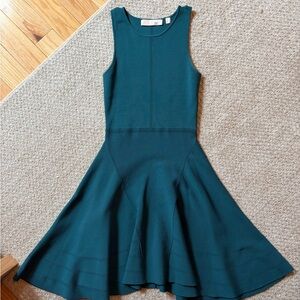 KEEPSAKE the Label Teal Sleeveless Midi Drop Waist Dress